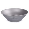 Boundless Voyage Ultralight Titanium Dish with Carry Bag Outdoor Camping