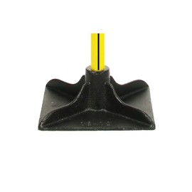 Nupla TT10S Heavy Duty Tamper with Cast Steel Blade and Butt Grip, 48" Classic Handle