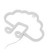 LED Neon Sign Note Shaped PVC USB Battery Power Supply