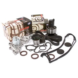 Evergreen TBK240VC Compatible With 93-95 Toyota 4Runner T100 3VZE Timing Belt Kit Valve Cover Gasket GMB Water Pump
