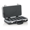 Gator GM-6-PE Estuche para 6 Micrófonos, negro