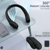 ASNUG Neck Fan, Bladeless Neck Fan, 4000 mAh Rechargeable Personal