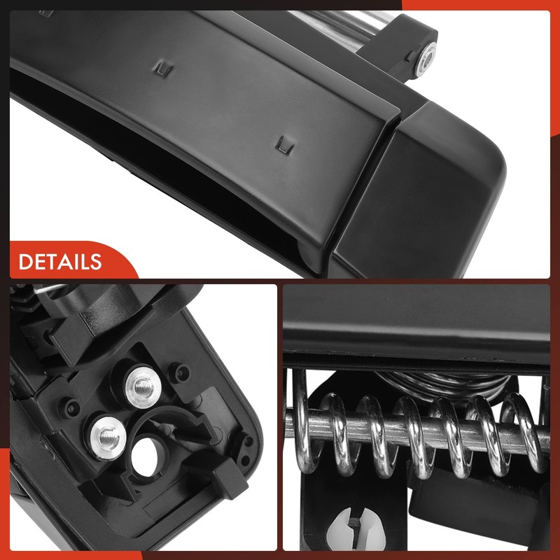 A-Premium Front Driver Side Exterior Door Handle with Keyhole Compatible