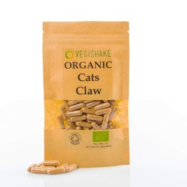 Organic Cats Claw HPMC Capsules 800mg Inflammation Gastrointestinal Digestion Vegan Halal Kosher (90 Capsules)