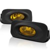 SPEC-D TUNING Yellow Fog Lights + H11 Bulbs Compatible with