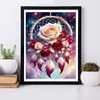 ijbnhd Rose Dream Catcher Diamond Painting Art Kit for Adults