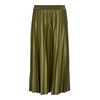 Vila Female Pleated Midi Skirt, Capulet Olive