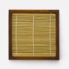 KEYUCA Yamanaka Lacquer Natural Wood Buckwheat Plate, Kaku (Bamboo /