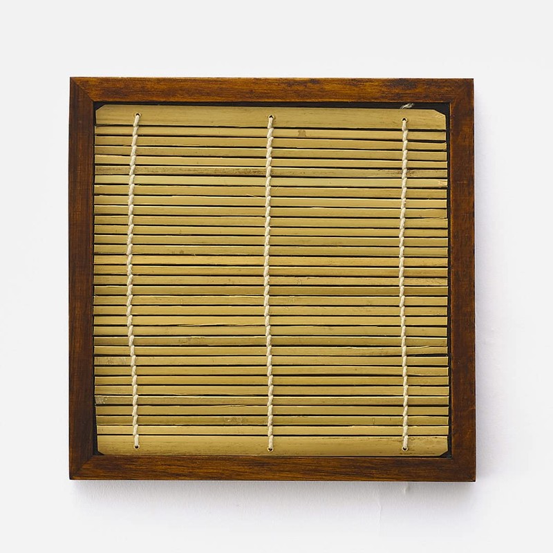 KEYUCA Yamanaka Lacquer Natural Wood Buckwheat Plate, Kaku (Bamboo /