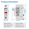 Baomain RT18-32 Fuse Holder Base with 10x1A Ceramic Fuses (10x38mm)