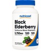 Nutricost Elderberry Capsules 575mg (120 Capsules) - Black Elderberry, Vegetarian,