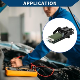 Hihaha No.1H0959263 HVAC Blower Motor Resistor for Seat Arosa 1997-2004 / Inner Heater Blower Resistor / Durable / 1 Piece