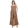 GURU SHOP Boho Jumpsuit, Sommer Overall, Blockdruck Einteiler, Hosenkleid -
