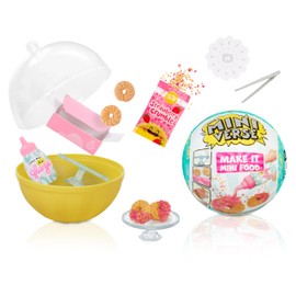 Make It Mini Food Cafe Series 3 Mini Collectibles - MGA's Miniverse, Mystery Blind Packaging, DIY, Resin Play, Replica Food, NOT Edible, Collectors, 8+