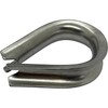 Wire Rope Thimble Stainless Steel V2A 304 14 mm Rust-Proof
