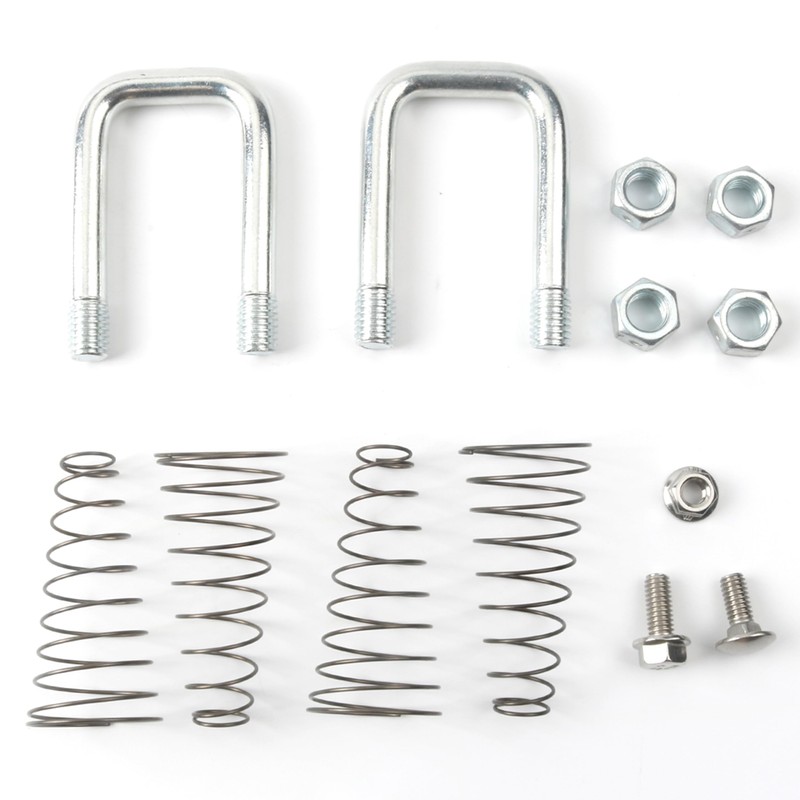 Camotokiit 1900-2-1600 Replacement Safety Chain U-Bolt Kit Fits B&W Gooseneck