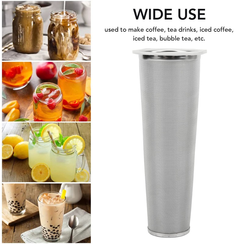 Fdit Cold Brew Coffee Filter, Stainless Steel Filter, Coffee Tea