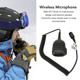 Talkie Mic RMN5052A with Clear Voice Transmission, Wide Compatibility for Motorola DGM4100 DGM6100 DM3400 DM3601 DM4400 M8220 M8268 M8620 XPR4300 XPR4550 XPR5350 XTL5000