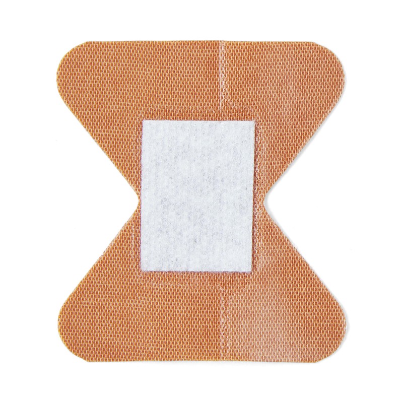 CURAD Flex-Fabric Adhesive Fingertip Bandages, Skin-Friendly Adhesive, 2 x 1.75
