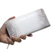 Berkut [Cowhide Embossed] Crocodile Belly Center-Taken Himalayan Style Long Wallet