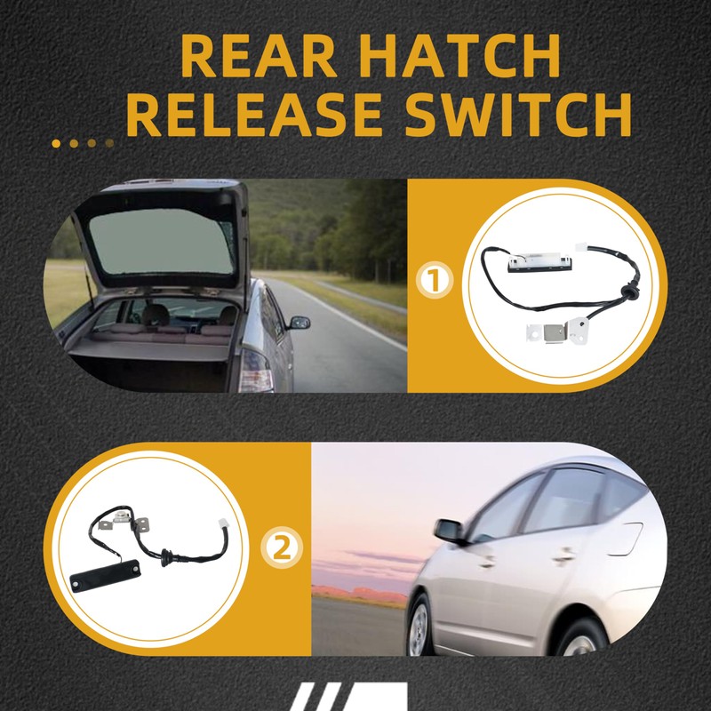 JAVOUKA Tailgate Trunk Rear Hatch Release Switch for Toyota Prius