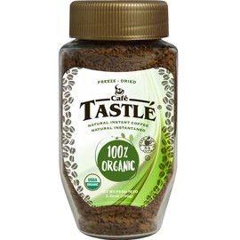 Cafe Tastle 100% Organic Instant Coffee, 3.5 Ounce