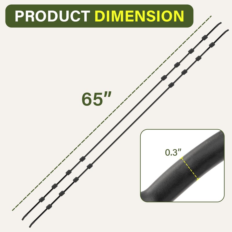 Trdzi Tree Stand Cables for Summit Climber - 65'' PVC