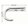 Heavy Duty Stainless Steel 316 Wall Hooks, Marine Grade Wall