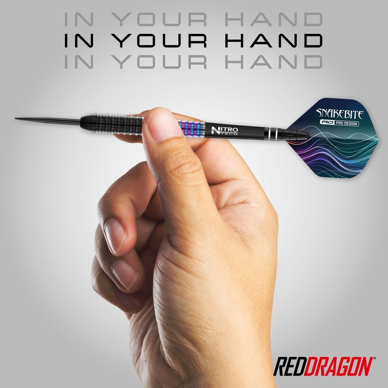 RED DRAGON Darts – Professional Player – Peter Wright Snakebite
