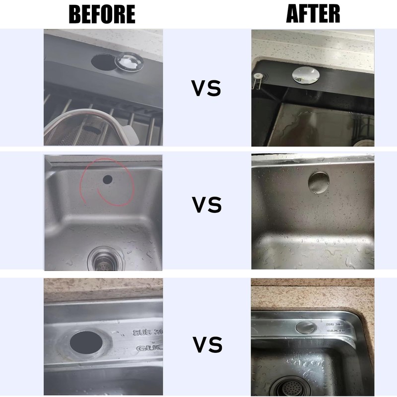 Ulifebetter Kitchen Sink Hole Cover, 2in Kitchen Sink Cover Plate