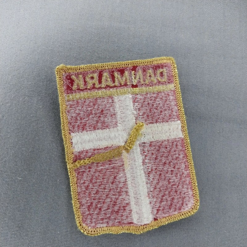 Unbranded Danmark Denmark Country Flag Emblem Crest Ski Backpack Jacket