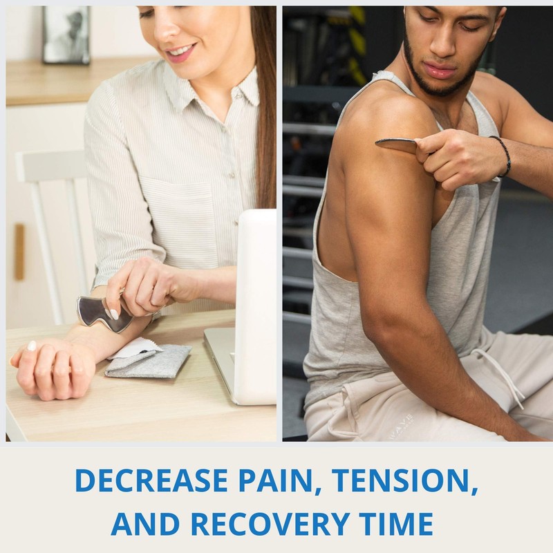 GYX COELE 3 in 1 Muscle scraper Stainless Steel Gua