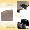 sourcing map Desk Grommet 1.4 Inch, Zinc Alloy Round Desk