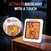 ThermoPro Hygrometer Thermometer for House TP350, Bluetooth Room Indoor