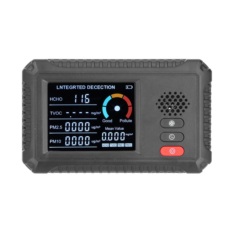 Multifunctional Air Quality Monitor Formaldehyde PM2.5 PM10 Detector for Home
