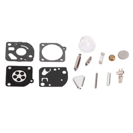 Carburetor Carb Repair Kit, Carburettor Repair Kit High Precision for Zama C1Q C1U ZAMA RB-47, for Poulan Featherlite GHT180LE GHT220 BV180LE