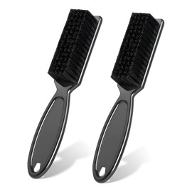 Cepillo Limpiador Para Barberia Cerdas Suaves 2 Pzas Variable