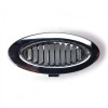 American Shifter Company Billet Chrome Oval AC Air Conditioning Heater