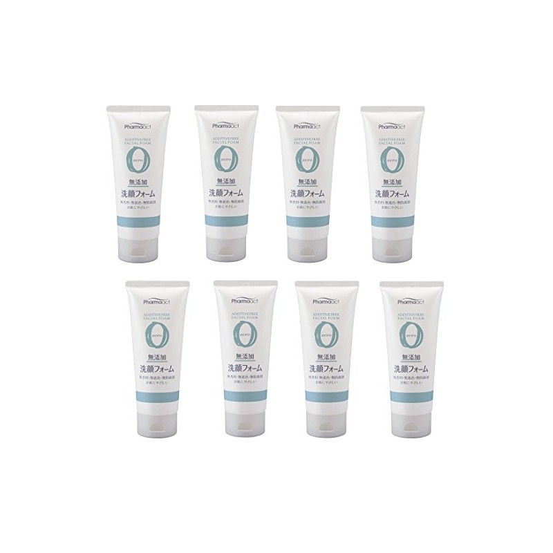 Pharmaact Additive-Free Cleansing Foam, 4.6 oz (130 g) x 8