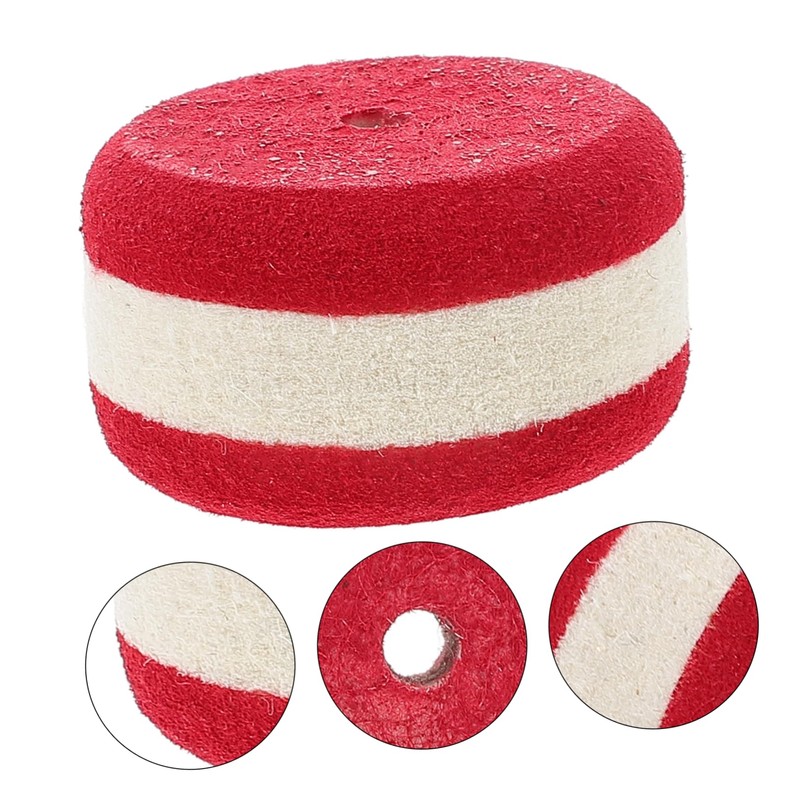 SUPVOX Drum Beater Felt Pad Replacement Ergonomic Hammer Head Accessory