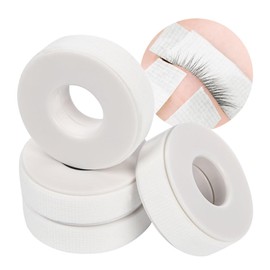 Lunamoon 4 Rolls of Eyelash Tape, Eyelash Extension Tape with Dust Protection Plate, Eyelash Tape, Insulation Micropore Lash Tape, Eyelash Tape for Eyelash Extension (Band White x 4)