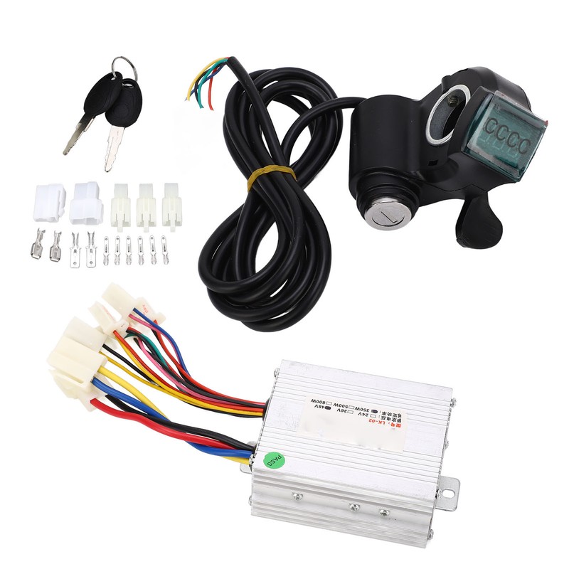 Electric Bike Controller Kit 48V 350W High Safety Power Display