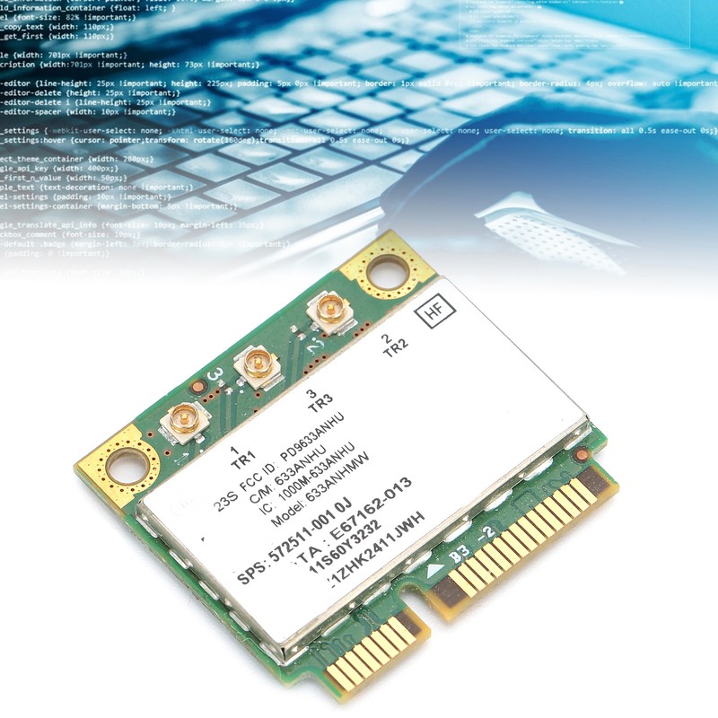 Wireless Network Card 450Mbps Mini PCIE WiFi Card 2.4G/5G for