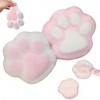2pcs Cat Paw Squeeze Toy, Soft Cat Paw Tabaa Squishyy,