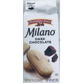 Pepperidge Farm Milano DARK CHOCOLATE Cookies 6 oz Bag - NEW