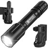 SABERTOOTH Police Tactical Flashlight-2200 High Lumen Duty Belt Flashlight for