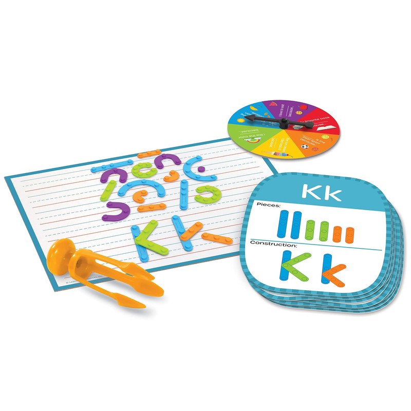 Learning Resources LSP1247-UK Builders Set, Handwriting Practice Activities, Pencil Grip