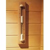 HSE Deluxe Cedar Wall-Mounted Rotating Sauna Sand Timer (15 Minutes,