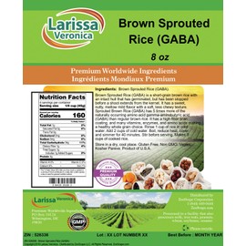 Brown Sprouted Rice (GABA) (8 oz, ZIN: 526336)