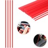 (100 Pack) spray can straws, Replacement Spray Can Extension Straw,Red